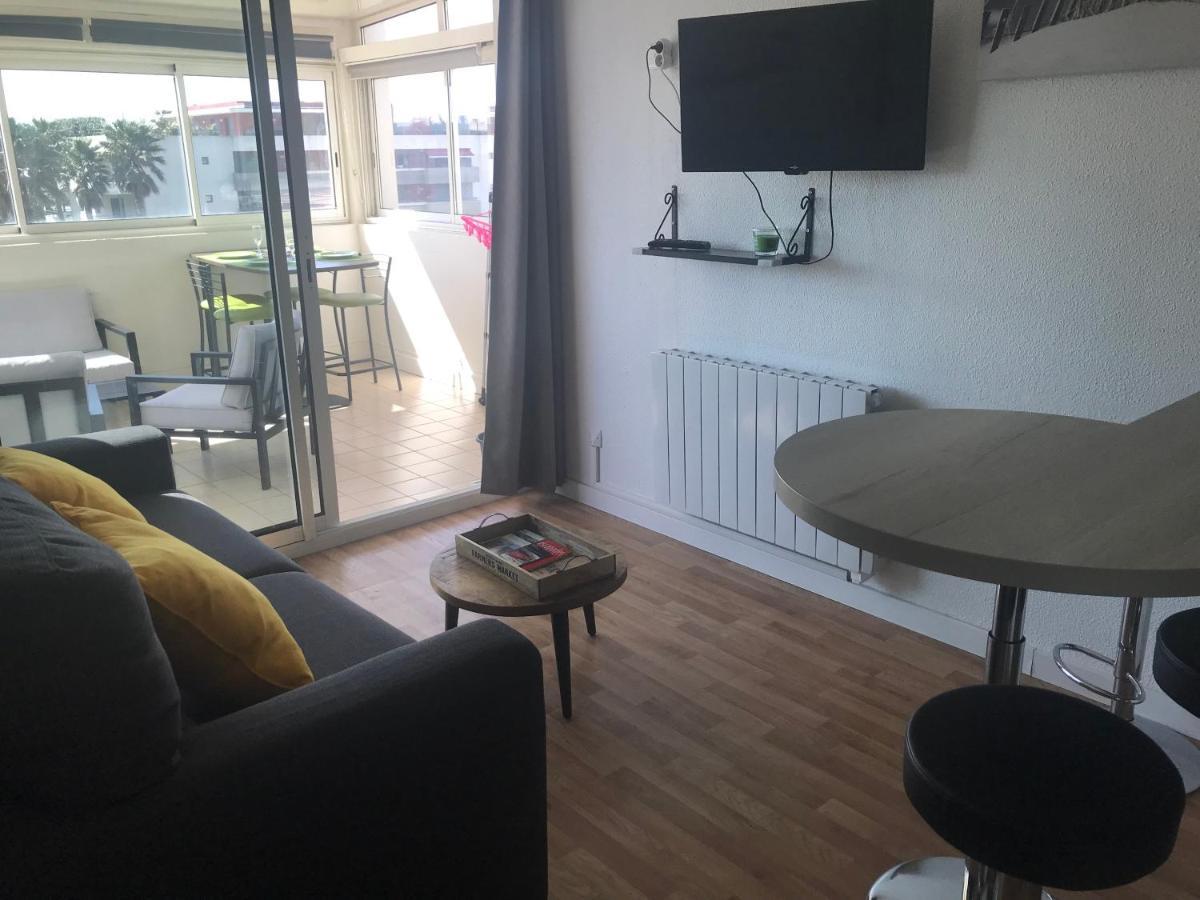 Charmant T2 Les Plages Dorees Vue Mer + Parking Sete Exterior photo